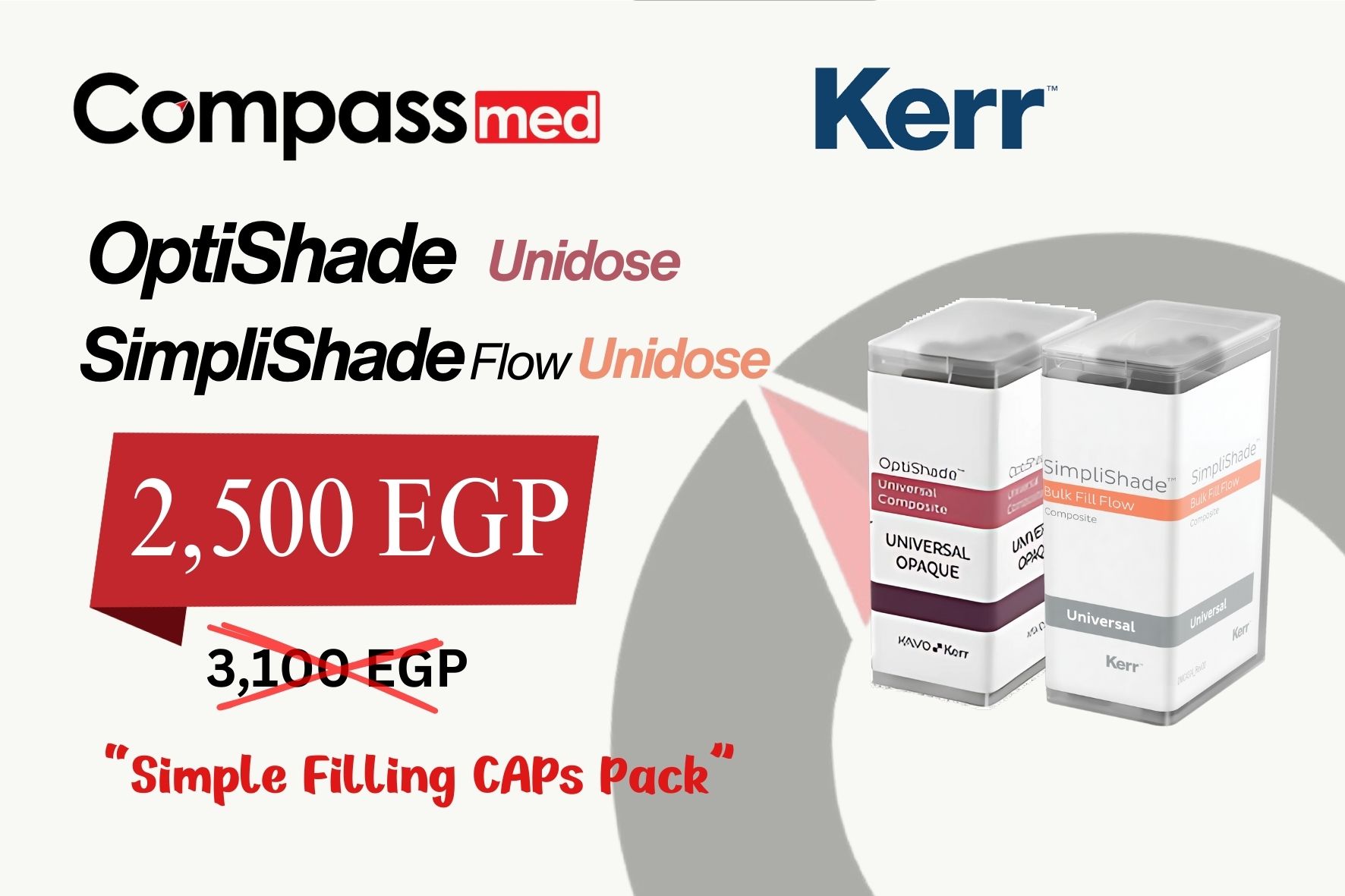 Optishade unidose + Simplishade unidose